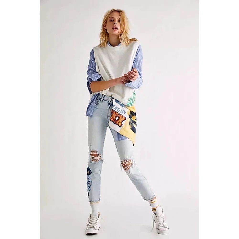Free People Driftwood Gizelle Jeans